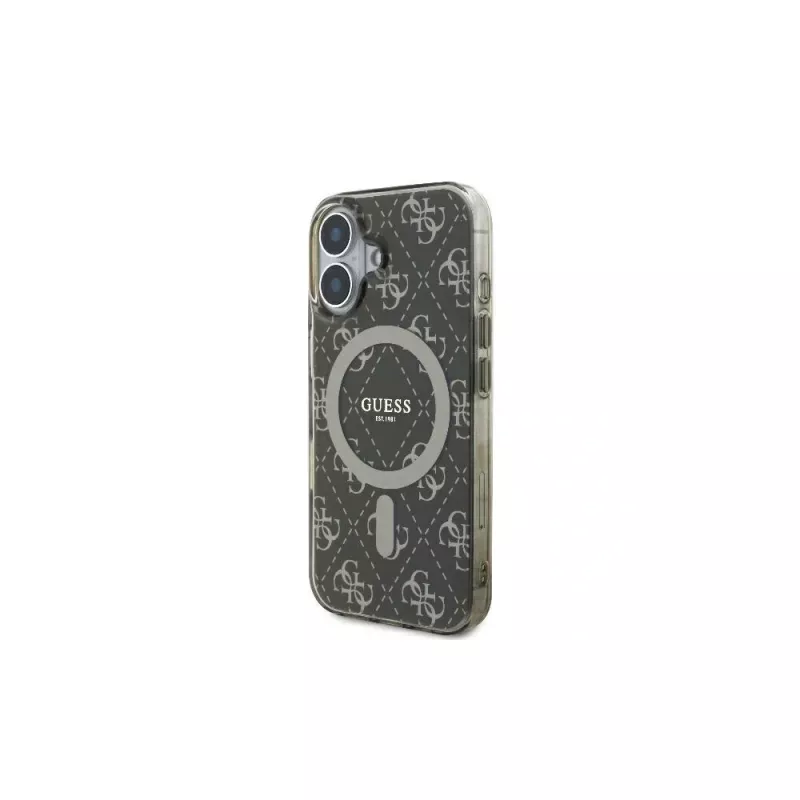 Guess GUHMP16MH4DTEW puzdro pre iPhone 16 Plus 6,7 palca hnedá IML 4G Background MagSafe