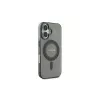 Guess IML Rhinestones MagSafe puzdro pre iPhone 16 (čierna)