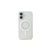 Guess GUHMP16SPFTDTEH puzdro IML Rhinestones MagSafe pre Apple iPhone 16 6,1 palca biela