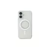 Guess GUHMP16MPFTDTEH puzdro IML Rhinestones MagSafe pre Apple iPhone 16 Plus 6,7 palca biela