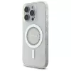 Guess GUHMP16LPFTDTEH puzdro pre Apple iPhone 16 Pro 6,3 palca biela IML kamienky MagSafe
