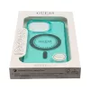 Guess GUHMP16LPFTDTEN iPhone 16 Pro 6,3 palca puzdro IML Rhinestones MagSafe zelená