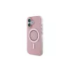 Guess IML Rhinestones MagSafe puzdro pre iPhone 16 (pink)