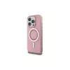 Guess GUHMP16LPFTDTEP puzdro IML Rhinestones MagSafe pre iPhone 16 Pro 6,3 pink