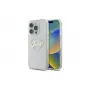 Guess GUHCP16LHCHGSPT IML Heart pevné puzdro pre Apple iPhone 16 Pro 6,3, transparentné