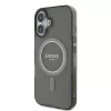 Guess GUHMP16MHFGEREK iPhone 16 Plus 6,7 čierne puzdro IML Glitter Circle MagSafe