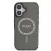 Guess GUHMP16MHFGEREK iPhone 16 Plus 6,7 čierne puzdro IML Glitter Circle MagSafe