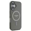 Guess GUHMP16MHFGEREK iPhone 16 Plus 6,7 čierne puzdro IML Glitter Circle MagSafe