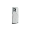 Guess GUHMP16LHFGERET iPhone 16 Pro 6,3 palca transparentné pevné puzdro IML Glitter Circle MagSafe