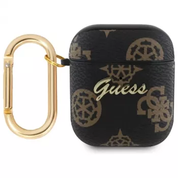 Guess GUA2PG4GPK kryt AirPods 1/2 čierny 4G Hook