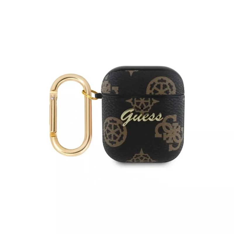 Guess GUA2PG4GPK kryt AirPods 1/2 čierny 4G Hook