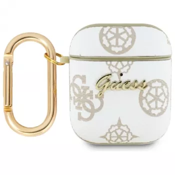 Guess GUA2PG4GPH kryt AirPods 1/2 biely 4G Hook