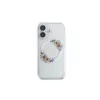 Guess GUHMP16MHFWFCT iPhone 16 Plus 6,7 inch priehľadné pevné puzdro IML Flowers Wreath MagSafe