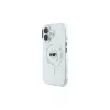 Karl Lagerfeld IML Metal Karl Head MagSafe pevné puzdro pre iPhone 16 Plus 6,7
