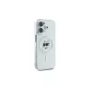 Karl Lagerfeld KLHMP16MHLSCHH pevné puzdro IML Metal Choupette Head MagSafe pre iPhone 16 Plus 6.7 biele