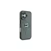 Karl Lagerfeld KLHMP16MHLSCHK iPhone Plus 6,7 čierne pevné puzdro IML Metal Choupette Head MagSafe