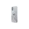Karl Lagerfeld puzdro Liquid Glitter Karl Head MagSafe pre iPhone 16 Plus, transparentné