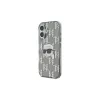 Karl Lagerfeld puzdro IML Karl Head Electroplated pre iPhone 16 (čierne)