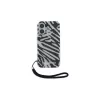 Karl Lagerfeld zadný kryt IML Zebra Pattern & Cord pre Apple iPhone 16 - čierny