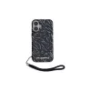 Karl Lagerfeld puzdro Zebra With Cord pre Apple iPhone 16 - fialové