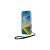 Karl Lagerfeld puzdro Zebra With Cord pre iPhone 16 Plus (fialové)