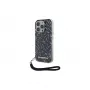 Karl Lagerfeld puzdro Zebra With Cord pre iPhone 16 Pro, fialové