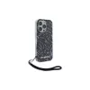 Karl Lagerfeld puzdro Zebra With Cord pre iPhone 16 Pro, fialové