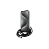 Karl Lagerfeld KLHMP16LHCKCKLCK iPhone 16 Pro 6,3 palca puzdro IML Crossbody Monogram Karl & Choupette Head MagSafe čierne