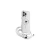 Karl Lagerfeld KLHMP16LHCCHNT iPhone 16 Pro 6.3 puzdro transparentné IML Choupette Head & Cord MagSafe
