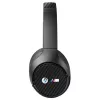 BMW cez uši Bluetooth slúchadlá ANC čierne s kovovými logami