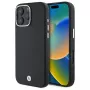 BMW M Collection iPhone 16 Pro pevné puzdro Full Wrapped Metal MagSafe čierne