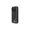 BMW M Perforated Twisted Line MagSafe pevné puzdro pre iPhone 16 Pro (6,3 palca) - čierne