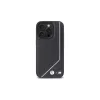 BMW M Perforated Twisted Line MagSafe pevné puzdro pre iPhone 16 Pro (6,3 palca) - čierne