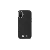 BMW M Collection Smooth Full Wrapped Metal MagSafe pevné puzdro pre Apple iPhone 16 - čierne