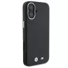 BMW M Collection Smooth Full Wrapped Metal MagSafe pevné puzdro pre iPhone 16 Plus 6,7 palca - čierne