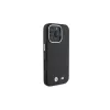 BMW M Collection Smooth Full Wrapped Metal MagSafe pevné puzdro pre Apple iPhone 16 Pro 6,3 palca - čierne