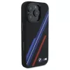 BMW BMHMP16X23SSPK pevné puzdro silikónové MagSafe pre iPhone 16 Pro Max 6,9 palca čierne Random Lines