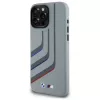 BMW Turning Lines silikónové pevné puzdro pre Apple iPhone 16 Pro Max 6,9 palca sivé MagSafe
