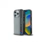 BMW Motorsport pevné puzdro pre Apple iPhone 16 Pro 6,3 palca sivé IML Vertical Stripe