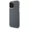 Mercedes-Benz iPhone 16 Pro Max 6,9 palca pevné puzdro silikónové sivé Vertical Tonal Stripes MagSafe