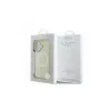 Guess Saffiano Peony Classic Logo MagSafe puzdro pre iPhone 16 (zlaté)