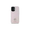Guess GUHCP16SM4DGPP pevné puzdro silikónové logo Strass 4G pre Apple iPhone 16 6,1 palca ružové