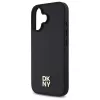 DKNY DKHMP16SPSHRPSK pevné puzdro pre iPhone 16 6.1 čierna vzor opakujúcich sa log Stack MagSafe