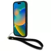 DKNY DKHCP16LPBSWSK iPhone 16 Pro 6,3 palca čierne pevné puzdro s pútkom na ruku a logom Stock