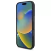 DKNY DKHCP16SSMCBSK pevné puzdro pre iPhone 16 6.1 tekutý silikón kovové logo čierna