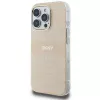 DKNY DKHMP16LHRHSEP pevné puzdro pre Apple iPhone 16 Pro 6,3 palca ružová vzor opakujúcej sa textúry a pruh MagSafe