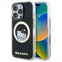 Hello Kitty HKHMP16LHSWKK pevné puzdro Sweet Kitty pre Apple iPhone 16 Pro 6,3 palca, čierna, kompatibilné s MagSafe
