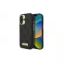 Guess GUHMP16SU4GPRK iPhone 16 6.1 pevné puzdro 4G Logo Plate MagSafe čierna