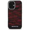 AMG AMHMP16S24SSRRK iPhone 16 6,1 čierne pevné puzdro Silicone Graphics MagSafe