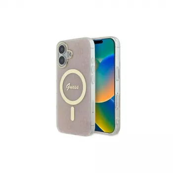 Guess GUHMP16SH4STP pevné puzdro pre Apple iPhone 16 6,1
